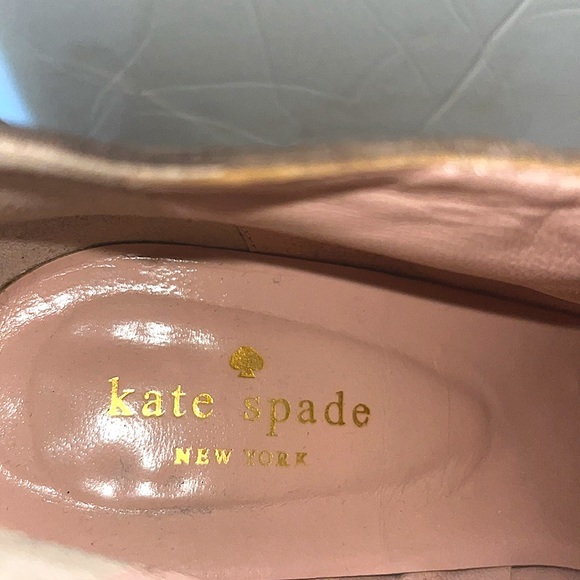 Kate Spade "Darota" bootie tan truffle color suede boots sz 8 1/2 ankle boots - Picture 7 of 12